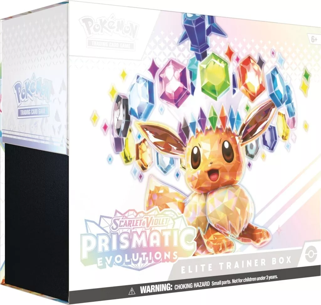 Big Pokémon Trading Card Game: Scarlet &Amp; Violet Prismatic Evolutions Lands In January