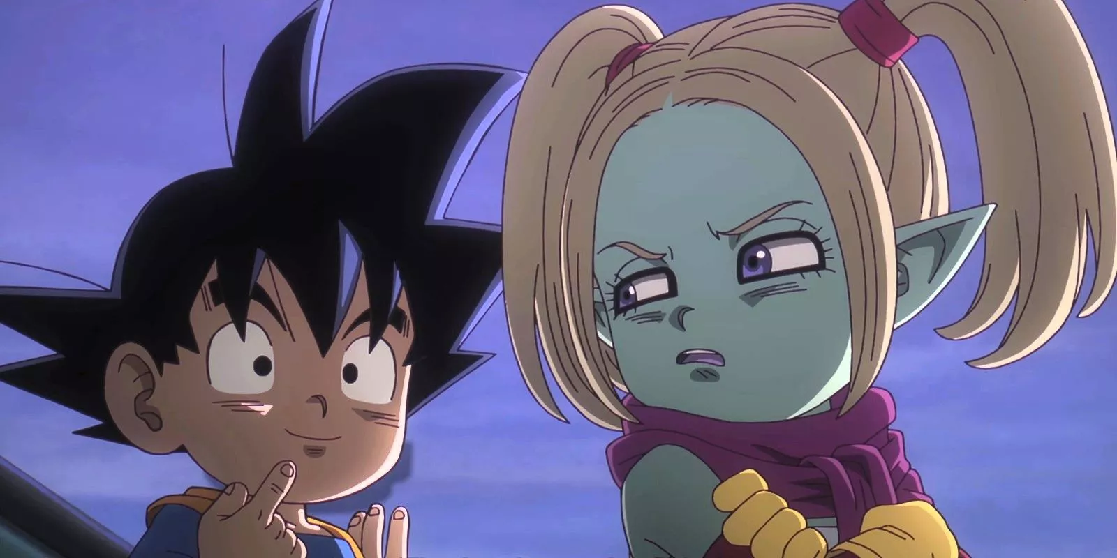 Dragon Ball Daima's Panzy disgusted by Goku in Episode 6