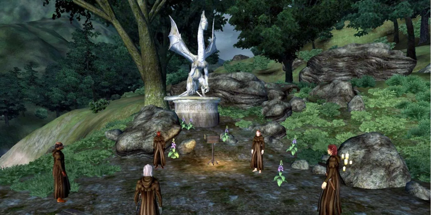 The Shrine of Peryite in The Elder Scrolls IV: Oblivion.