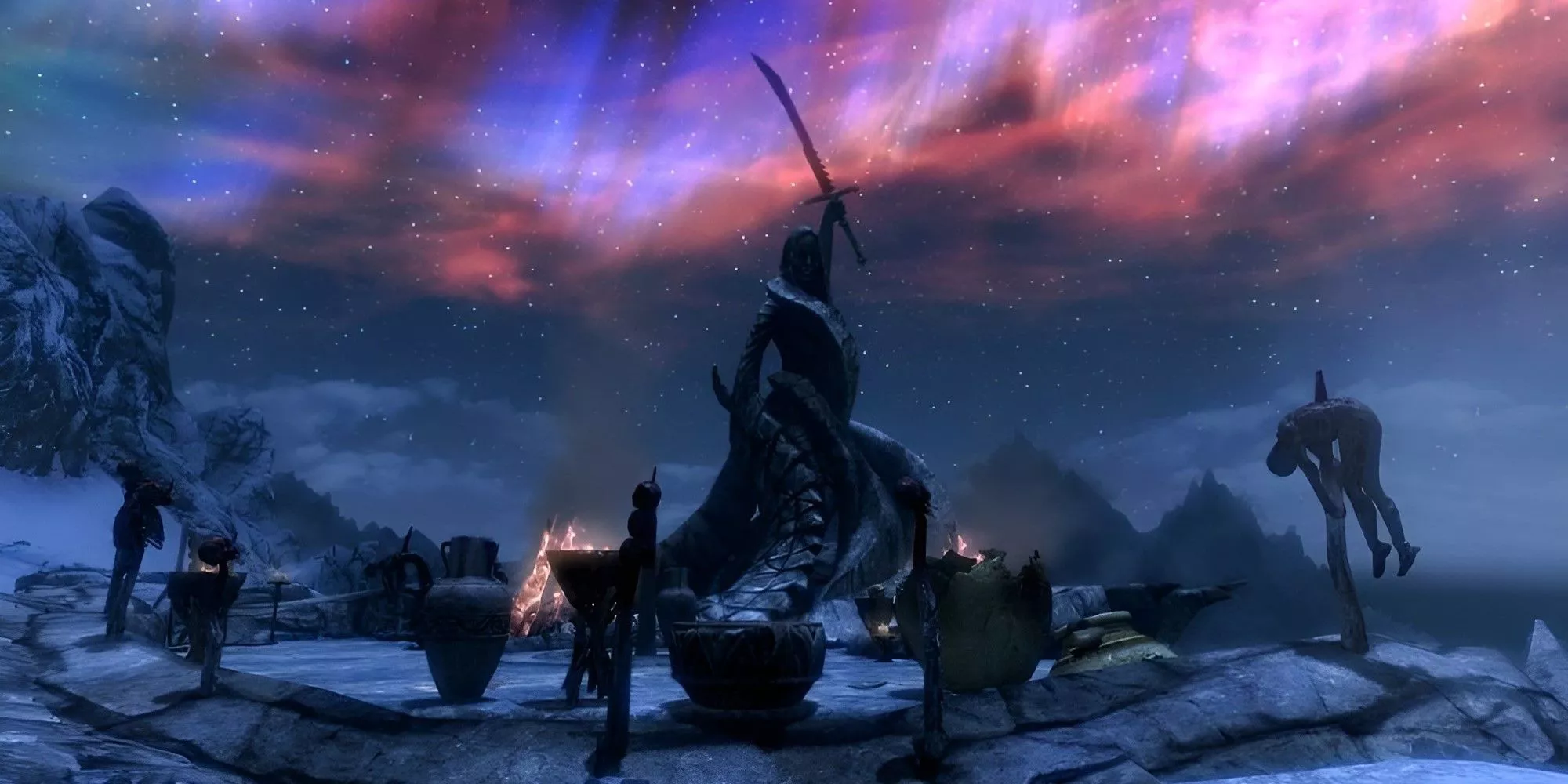 The Shrine of Boethiah in The Elder Scrolls V: Skyrim.