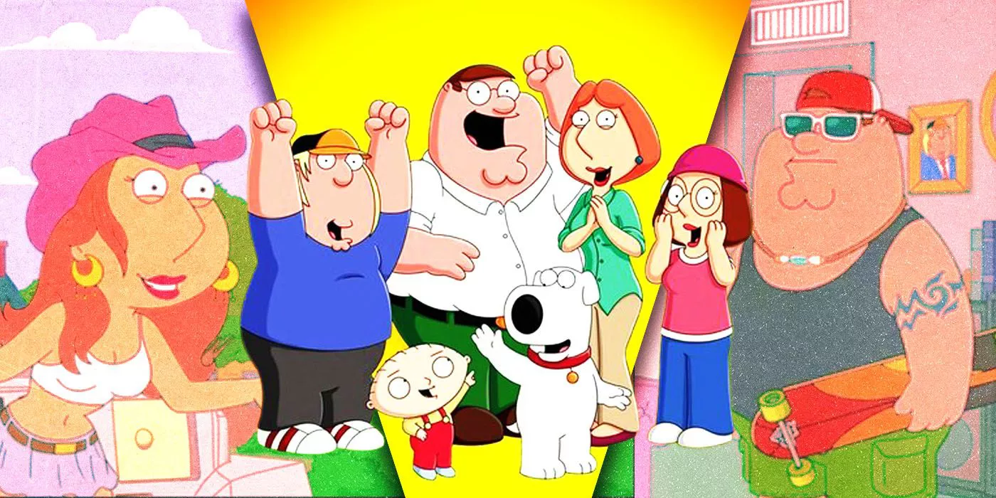 Imágenes divididas de Family Guy Temporada 11