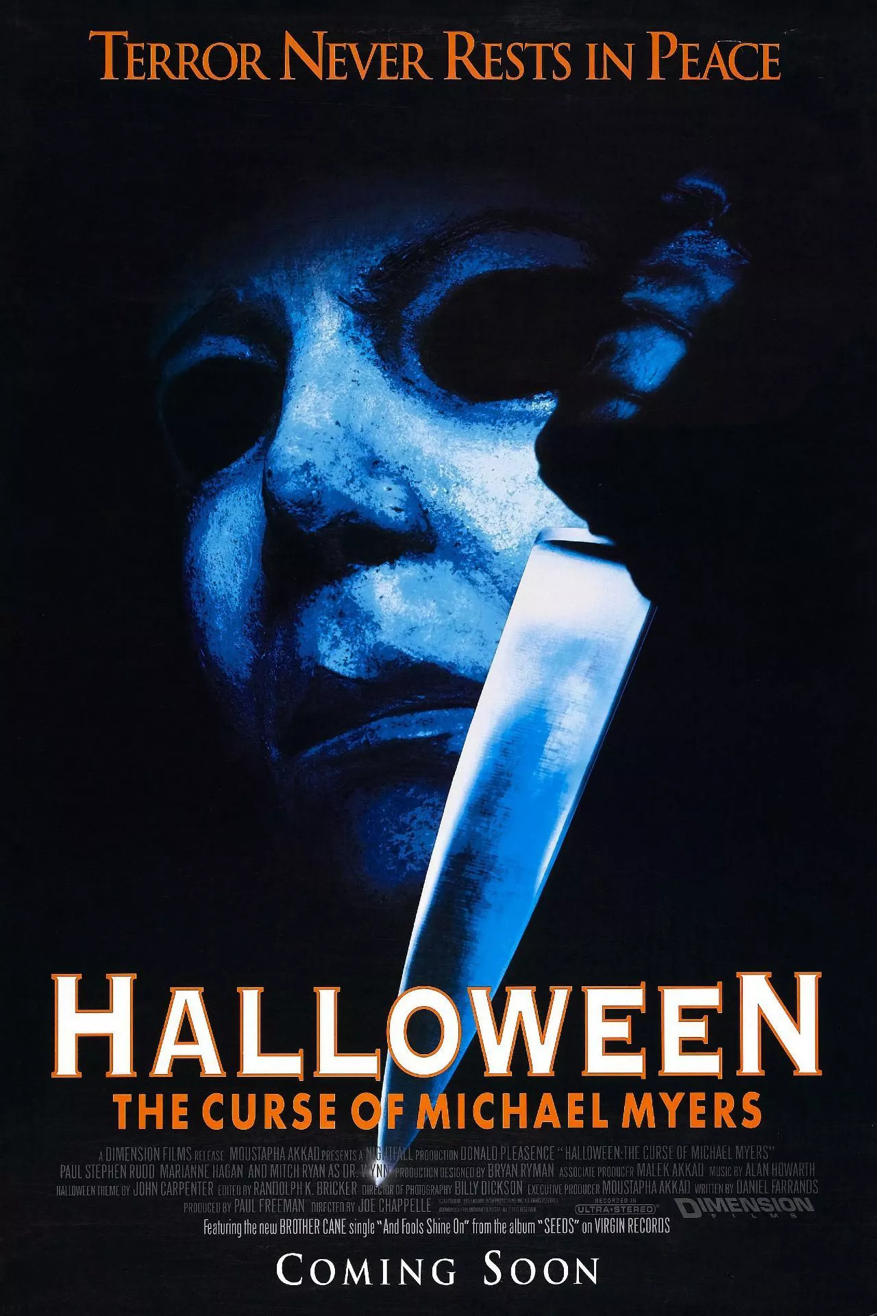 Cartel de Halloween: La maldición de Michael Myers