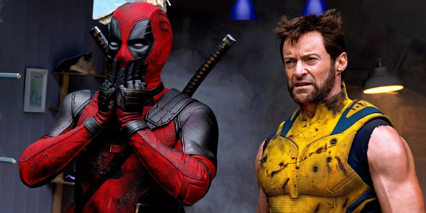 Deadpool and Wolverine fight enemies in the Void after getting stuck there in Deadpool & Wolverine.