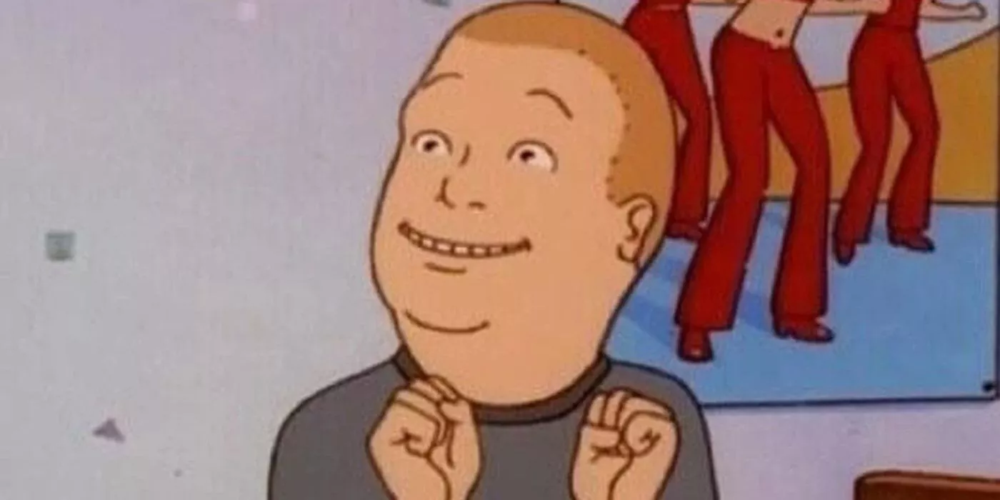 Bobby Hill excited