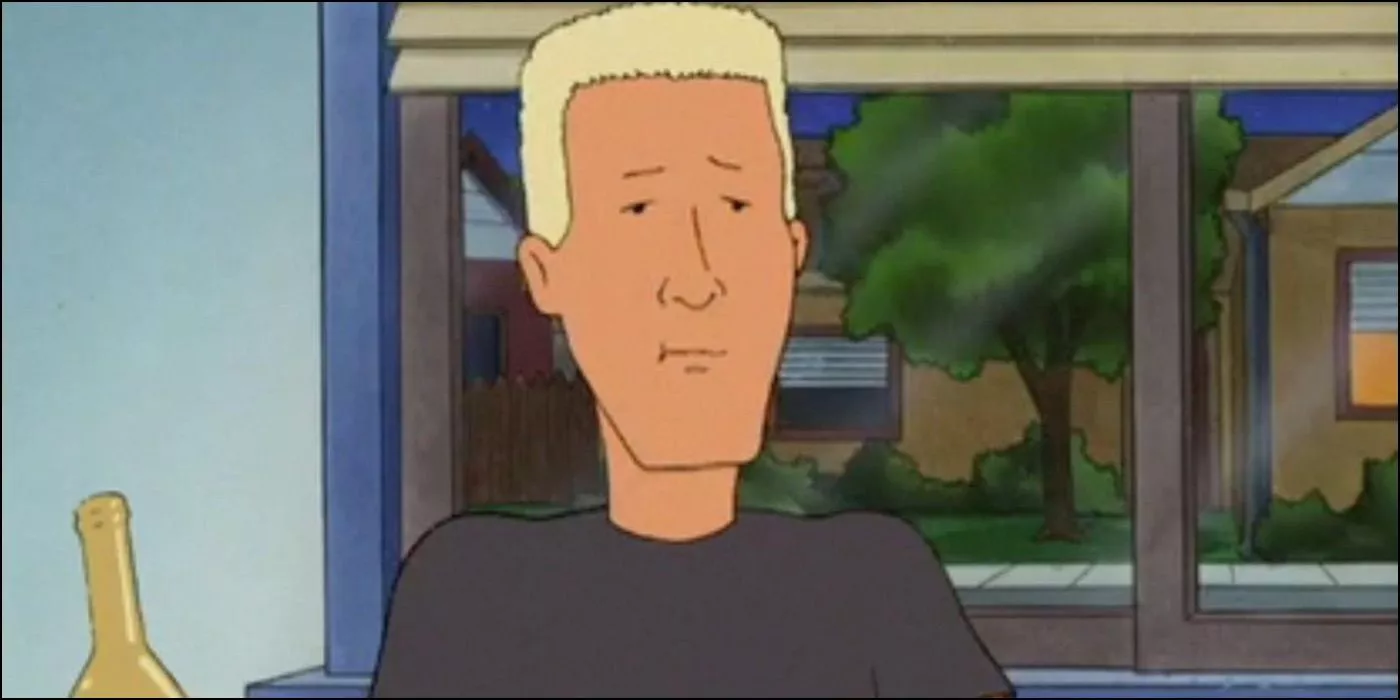 Brad Pitt as Patch Boomhauer in King of the Hill-1