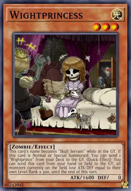 Wightprincess in the Yu-Gi-Oh! TCG/OCG.