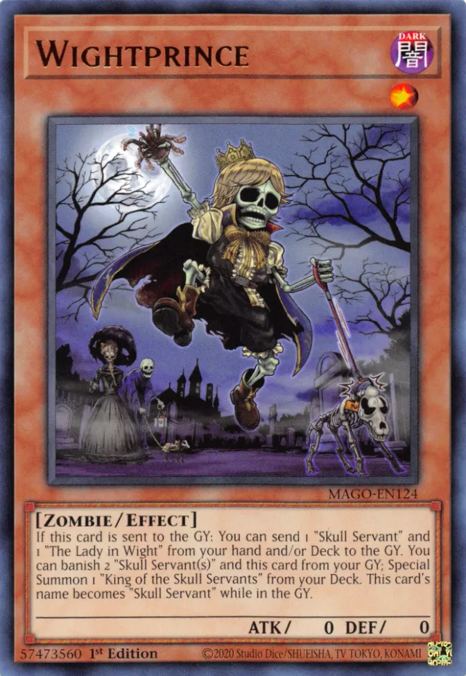 Wightprince in the Yu-Gi-Oh! TCG/OCG.