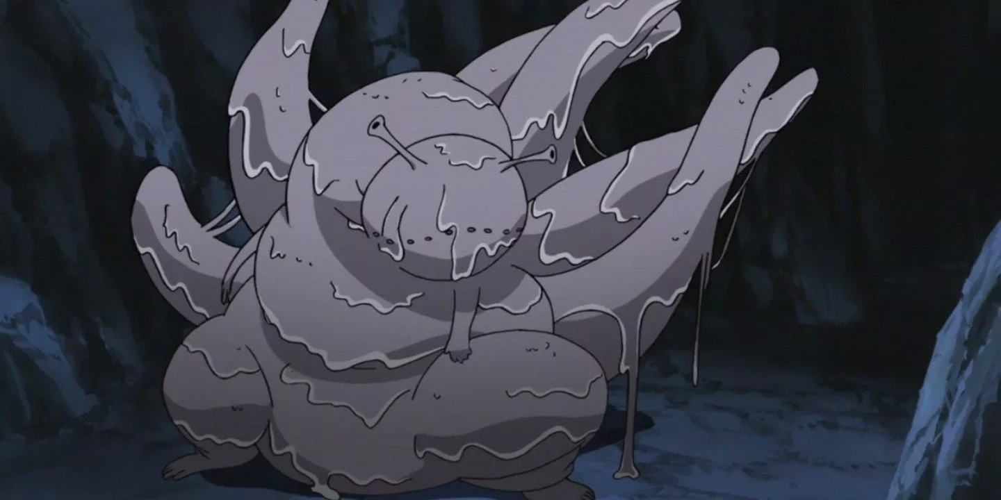 Saiken, la Bestia de Seis Colas, en su forma verdadera en Naruto: Shippuden.