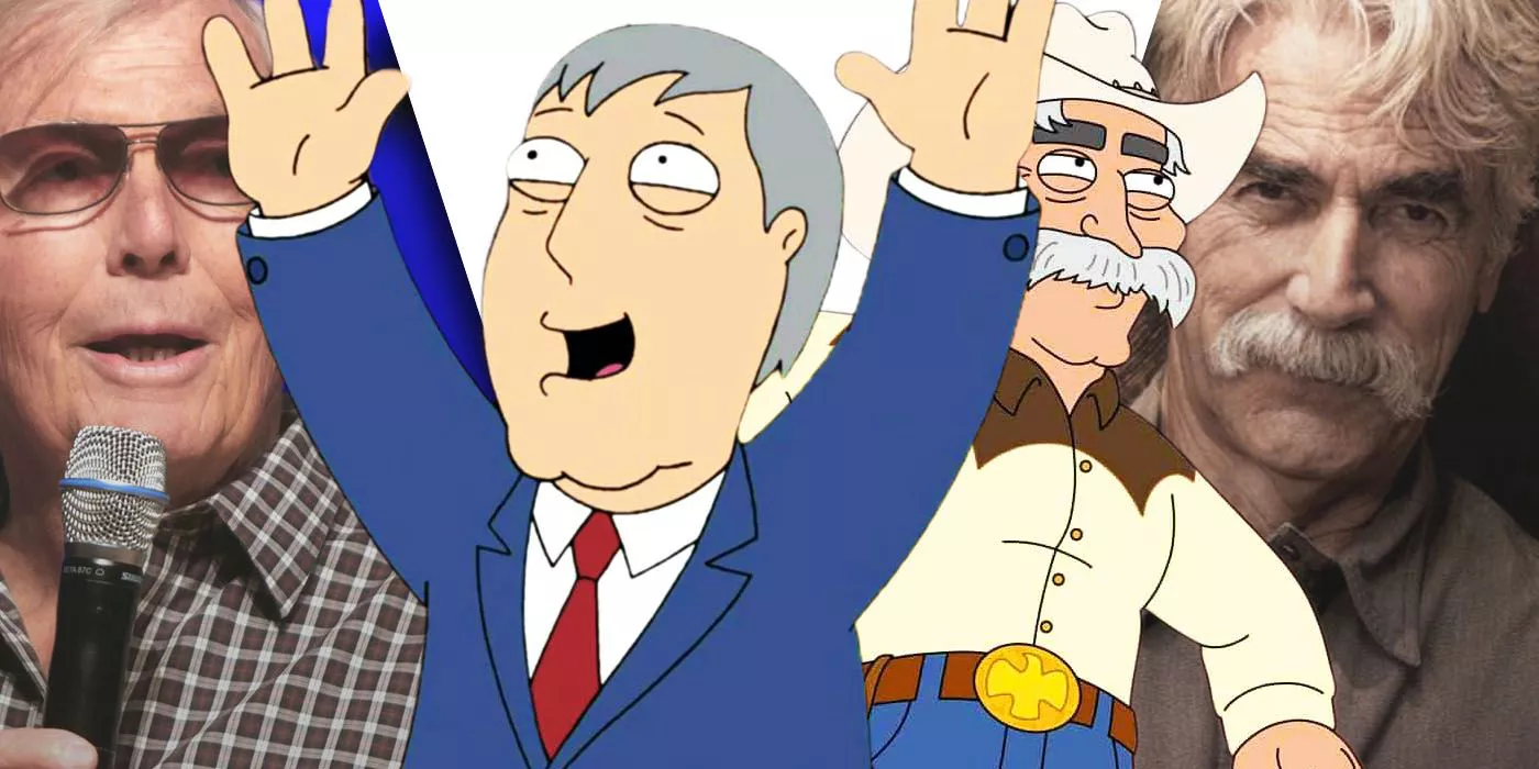 Adam West y Wild West en Family Guy