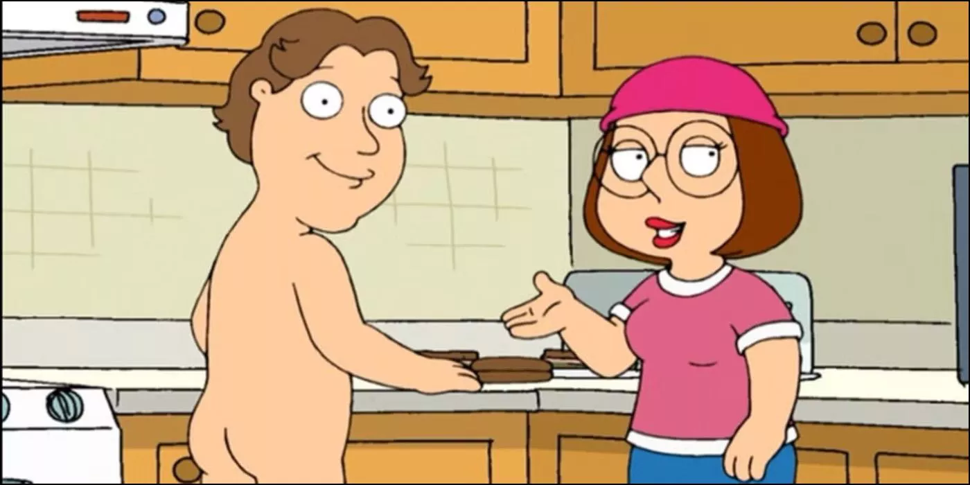 Jeff Campbell y Meg Griffin de Family Guy