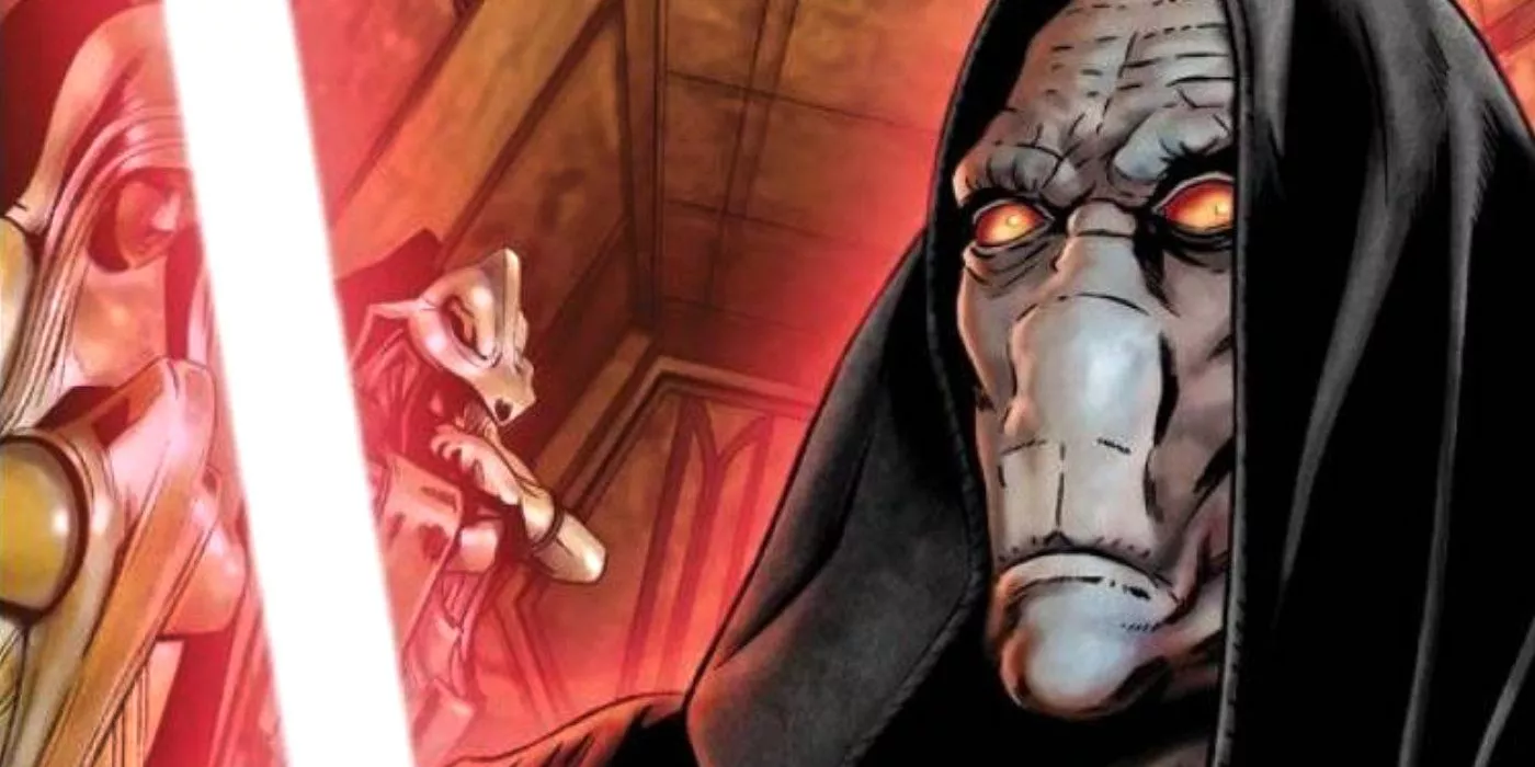 Darth Plagueis el Sabio, el Maestro de Darth Sidious aparece en los cómics de Star Wars