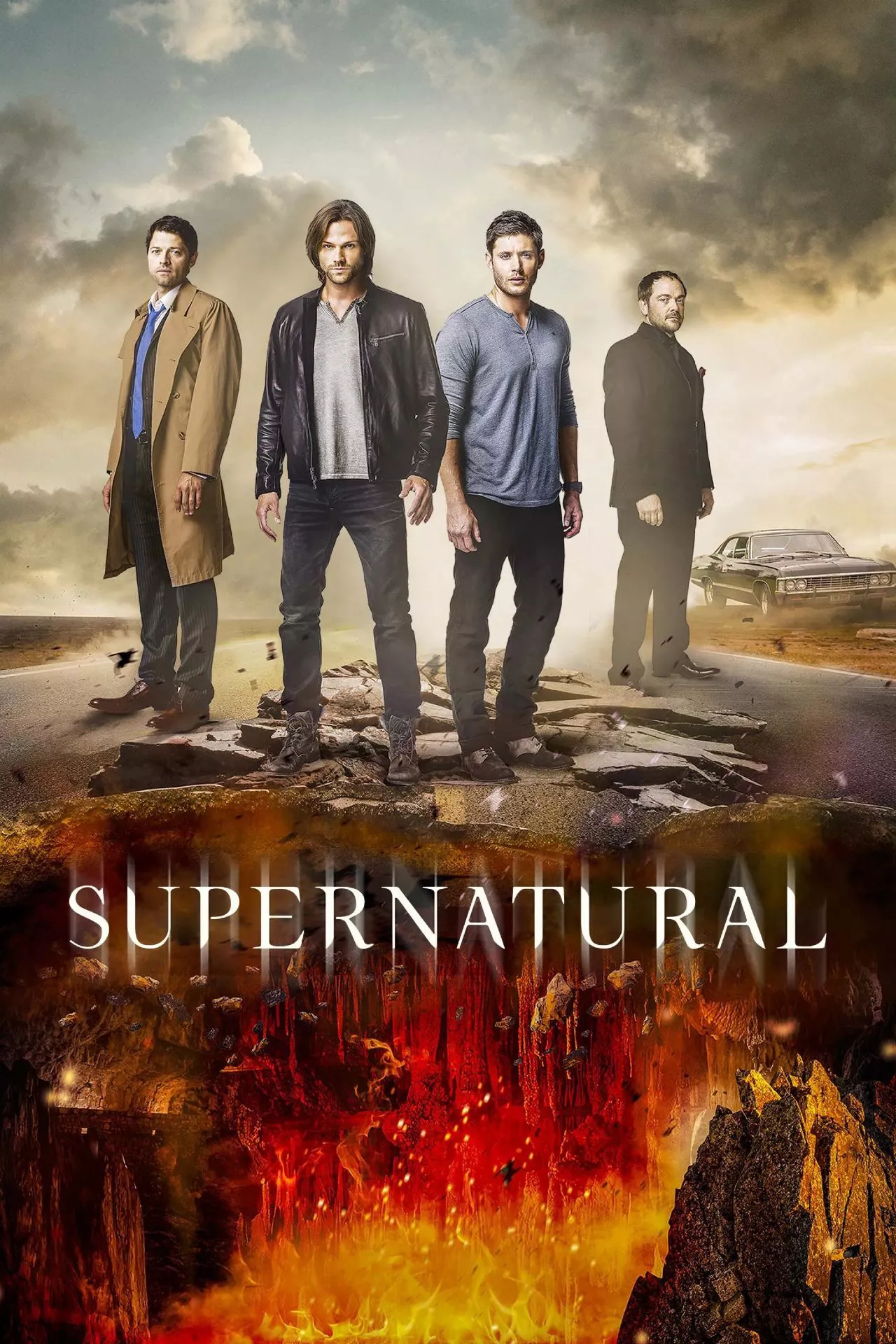 Poster de la serie de televisión Supernatural