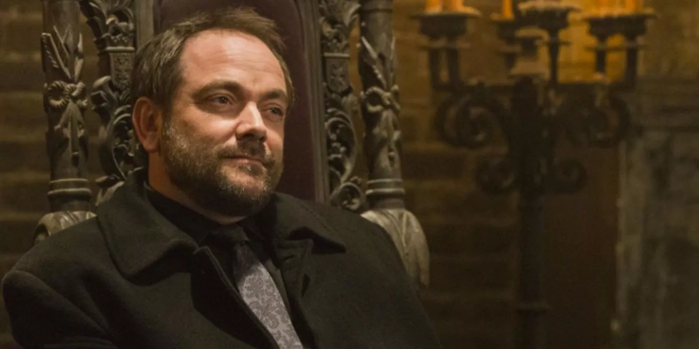 Crowley en Supernatural.