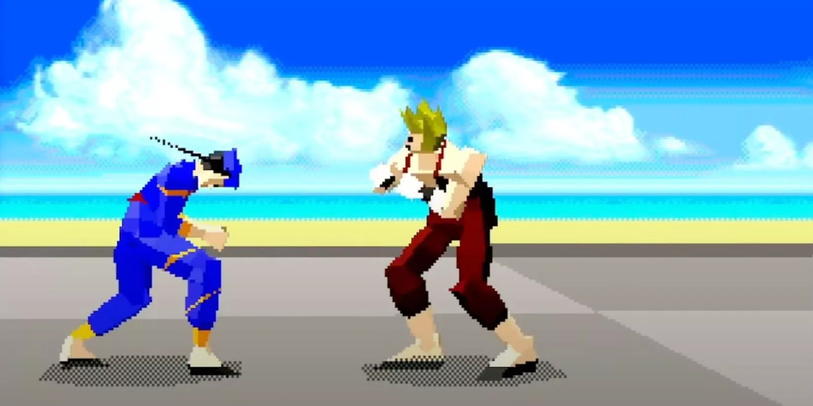 Virtua Fighter on Sega 32X