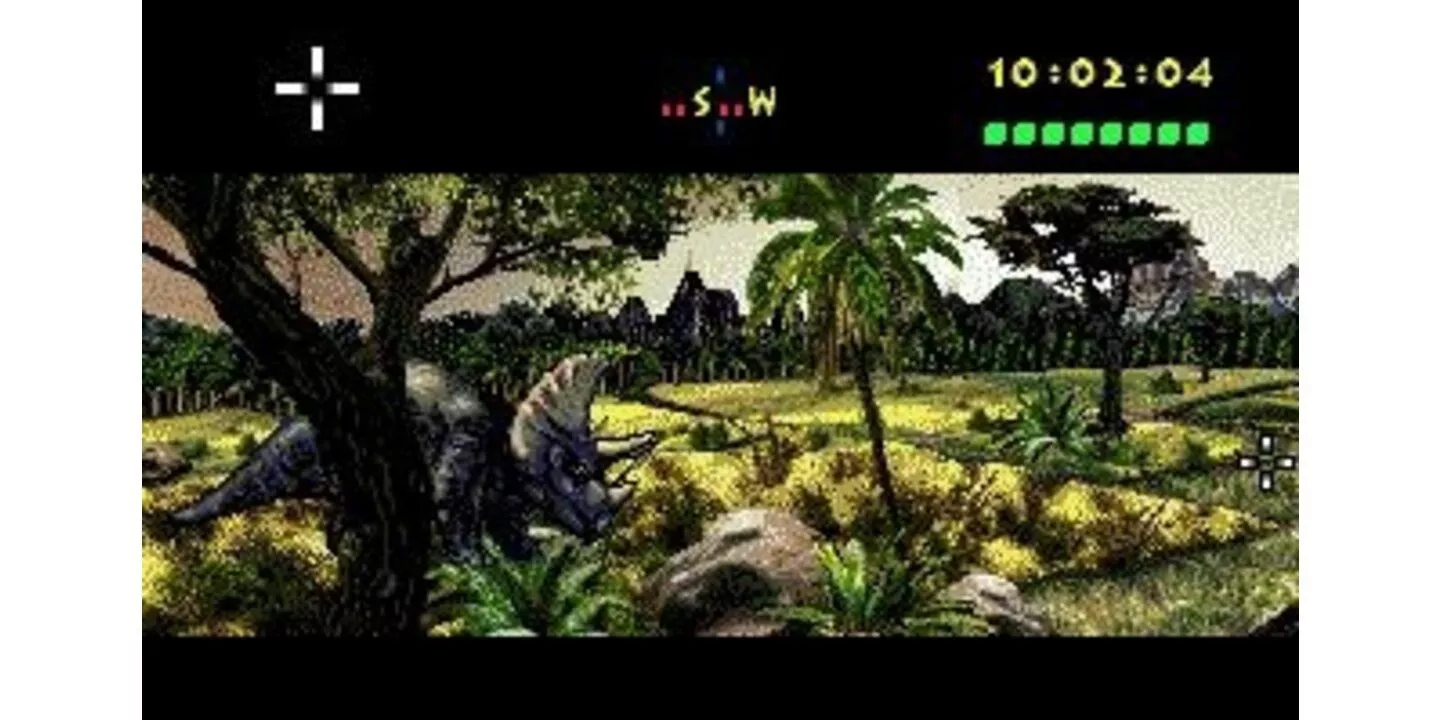 Jurassic Park Sega CD Gameplay Cropped