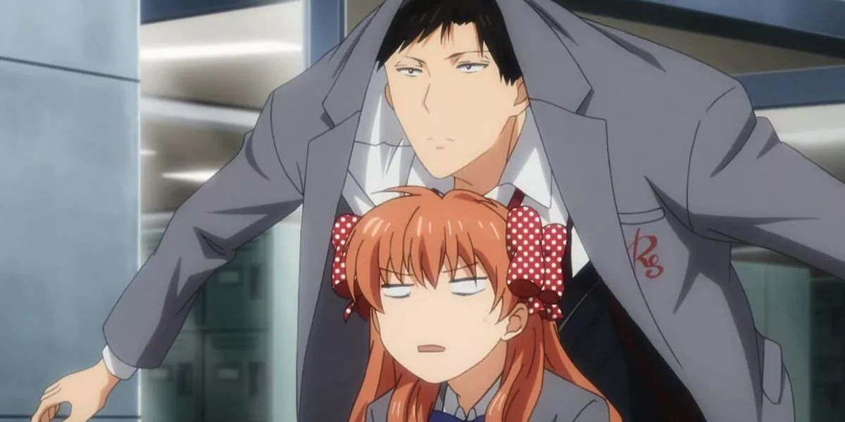 Sakura And Nozaki working in Monthly Girls’ Nozaki-Kun.