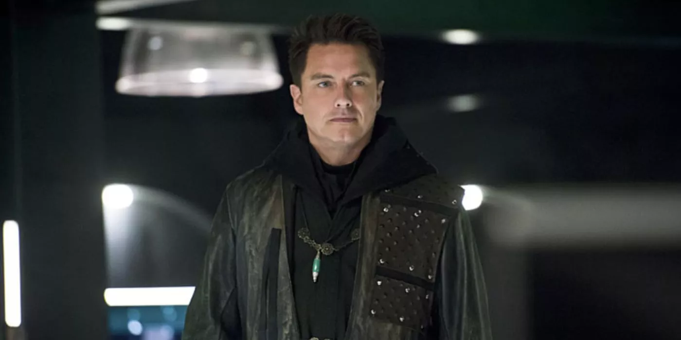 John Barrowman stars as Malcolm Merlyn in Arrow