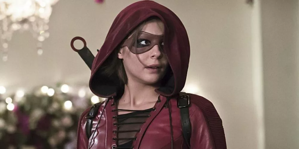 Willa Holland stars as Thea Queen/Speedy on Arrow