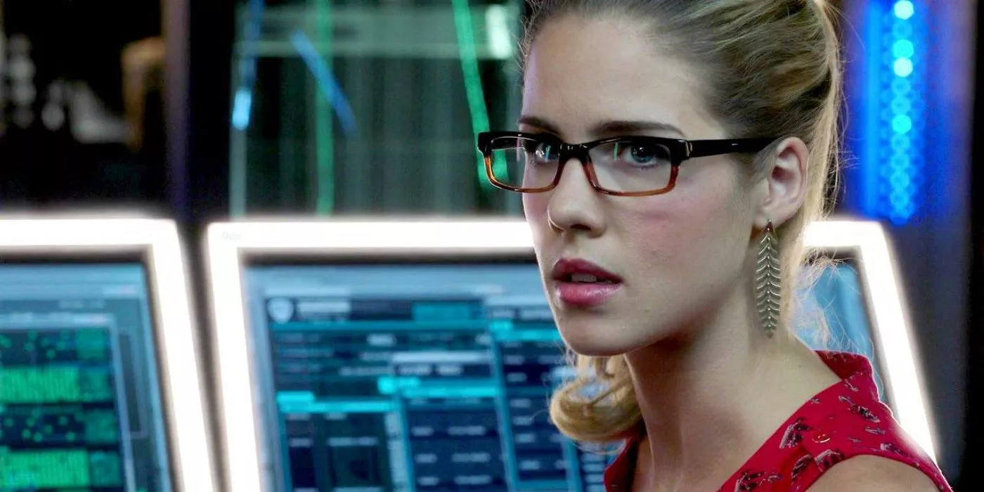 Emily Bett Rickards stars as Felicity Smoak/Oracle in Arrow