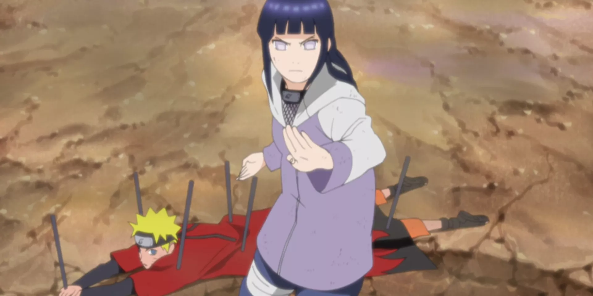 Hinata Desafía a Pain