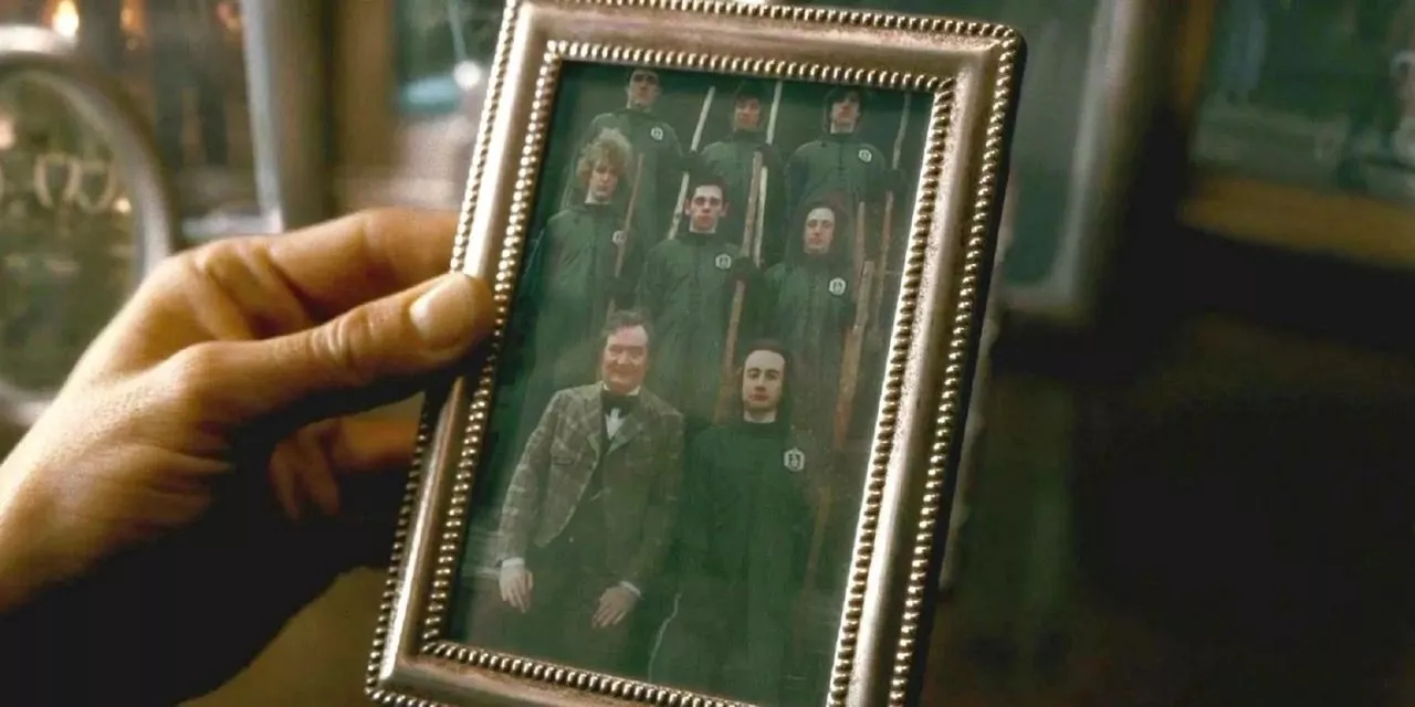 Regulus Black depicted in a photograph in Harry Potter