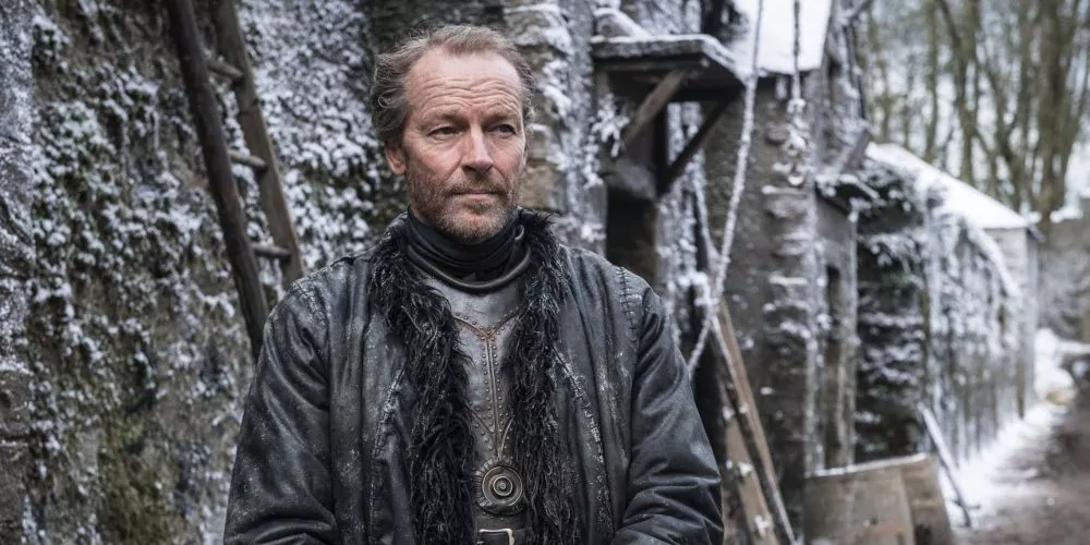 Jorah Mormont (Iain Glen) se ve decidido y confiado en Game of Thrones