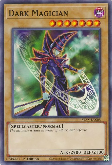 Dark Magician es un icónico hechicero.