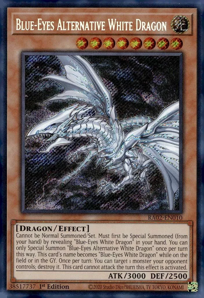 Blue-Eyes Alternative White Dragon