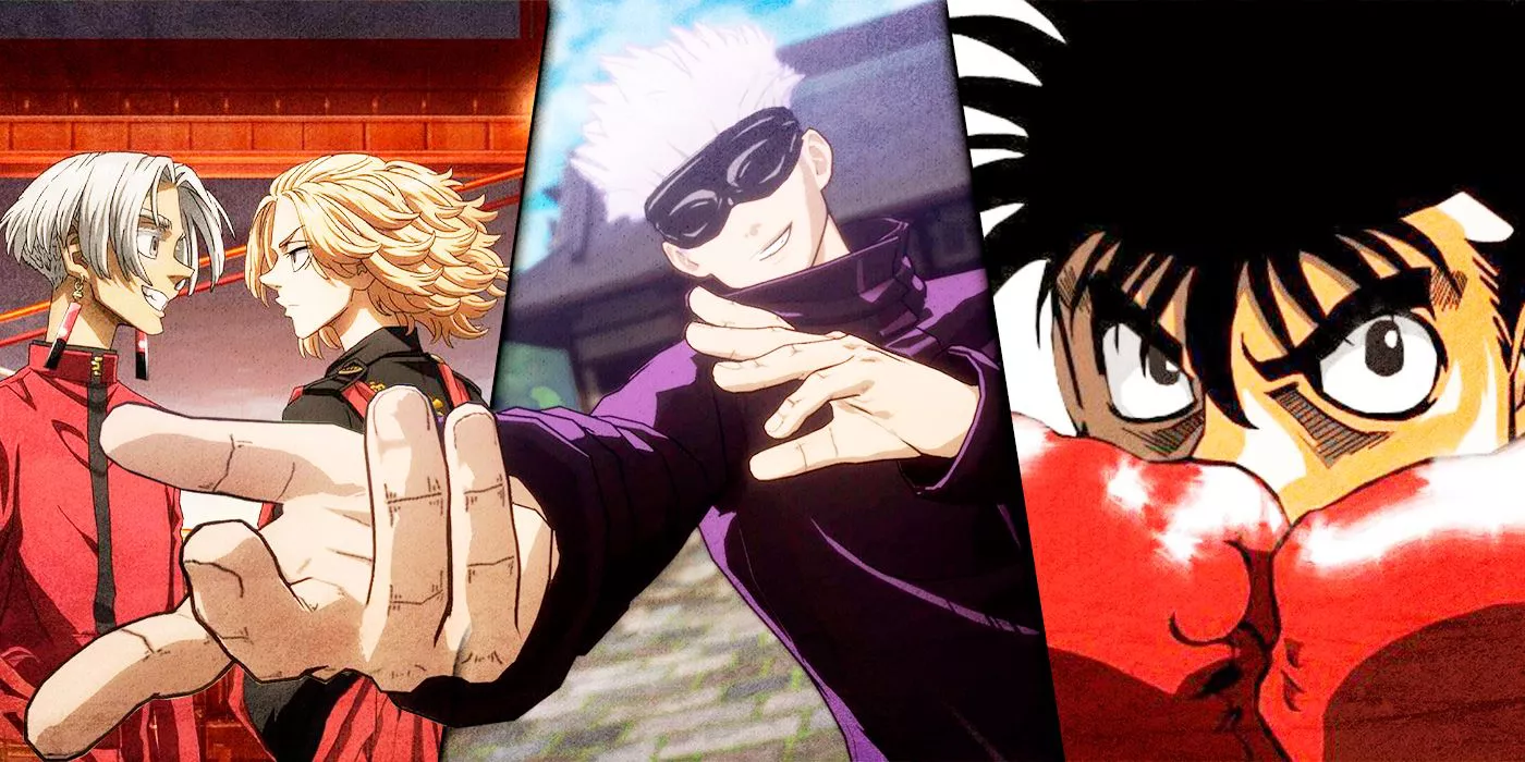 JJK, Tokyo Revengers y Hajime no Ippo