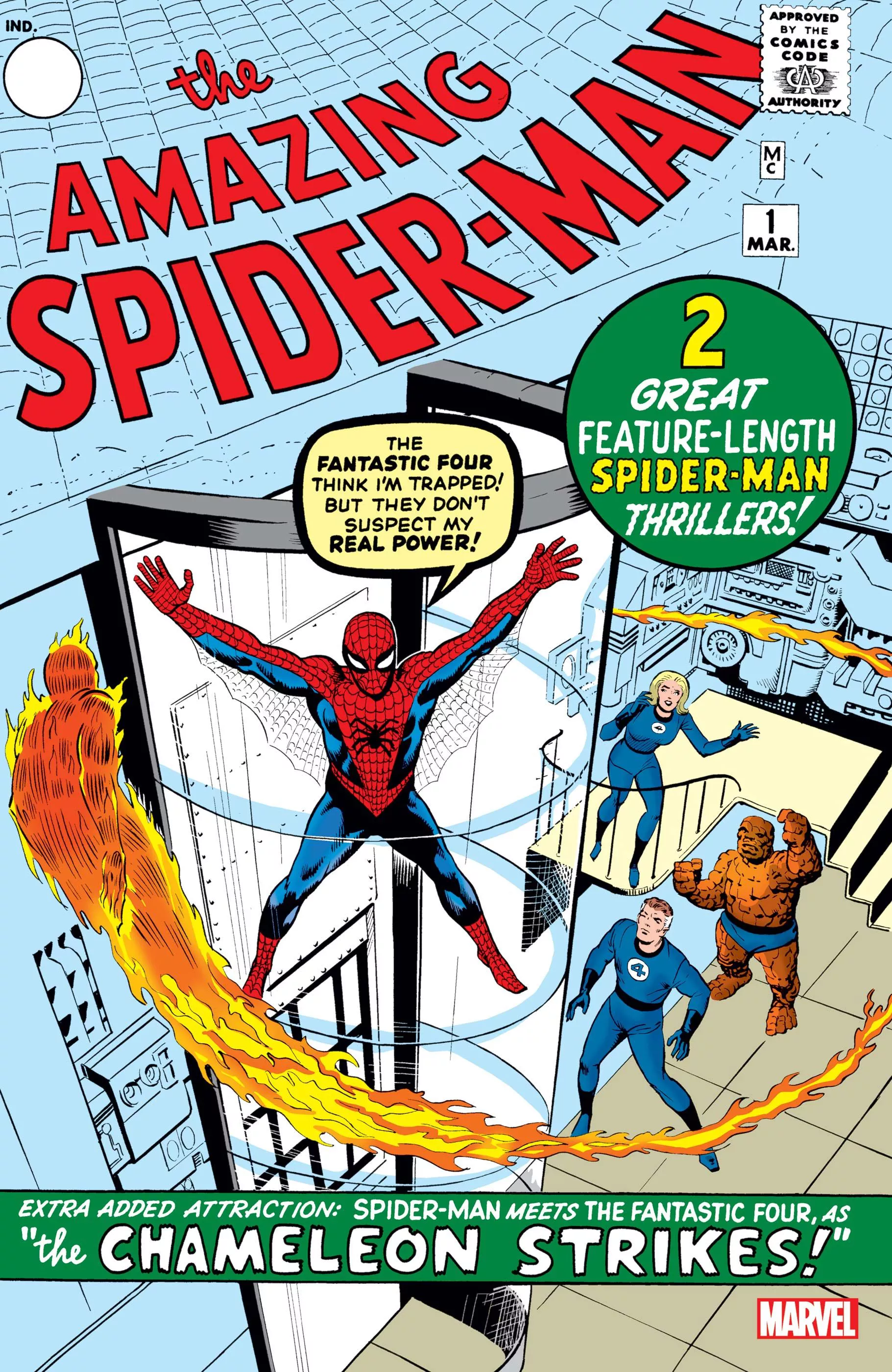 Amazing-Spider-Man-First-Issue-Cover