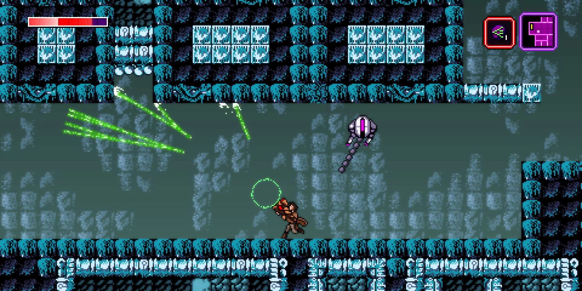 Gameplay in Axiom Verge