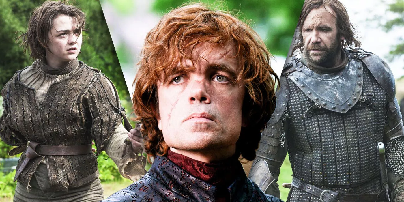 Arya Stark, Tyrion Lannister, The Hound