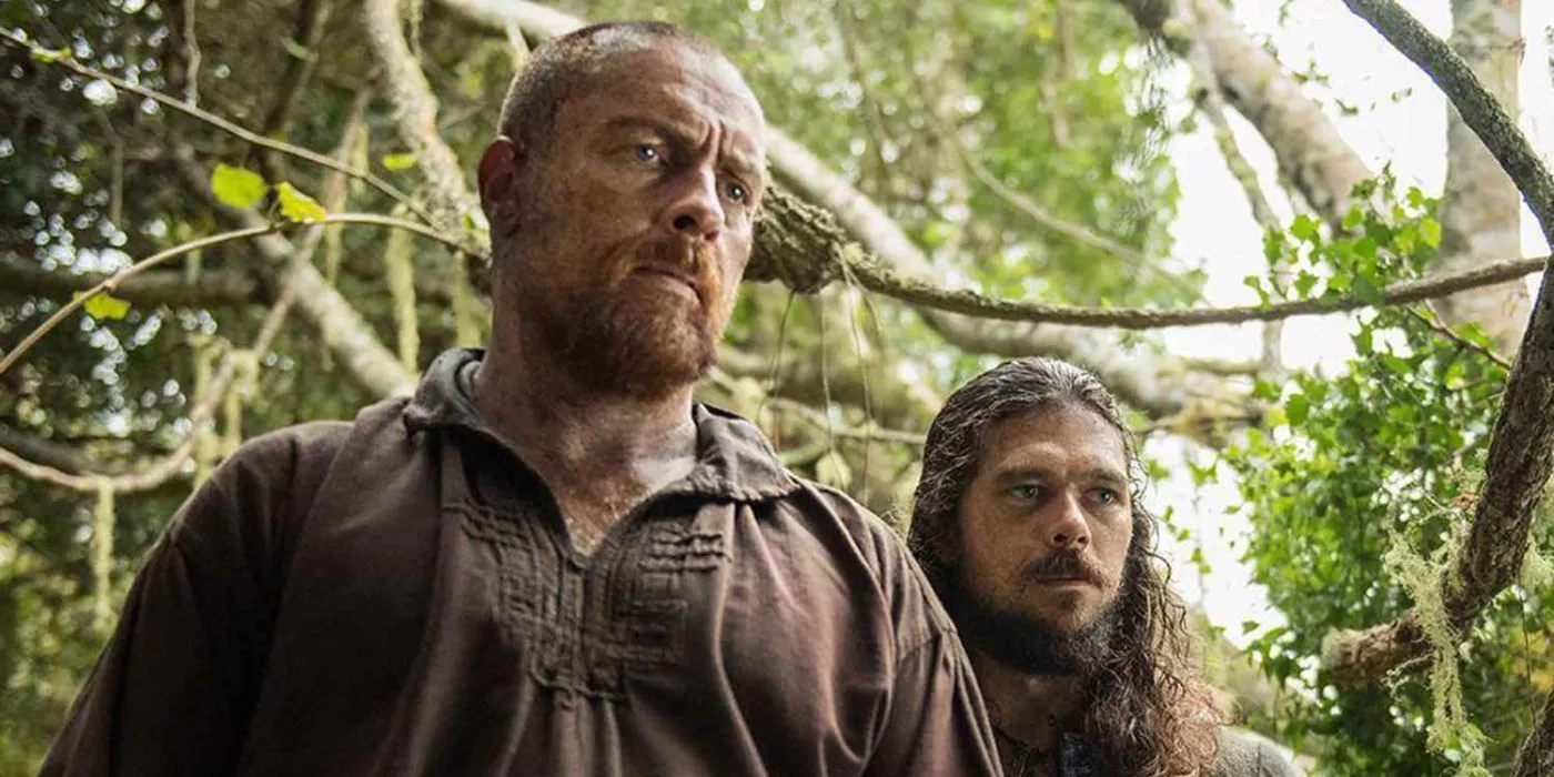 Capitán Flint y John Silver en Black Sails