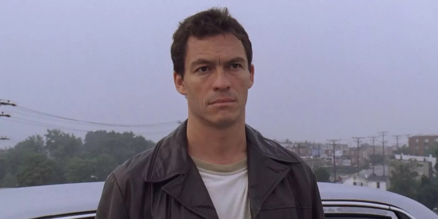 Dominic West como McNulty en el final de The Wire