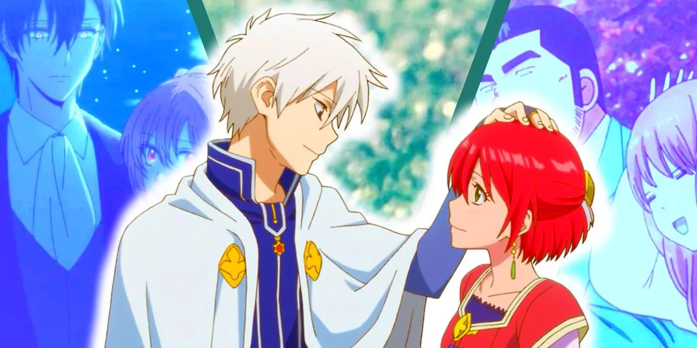 Noah Wynknight and Raeliana McMillan; Prince Zen and Shirayuki; Takeo Gouda and Rinko Yamato