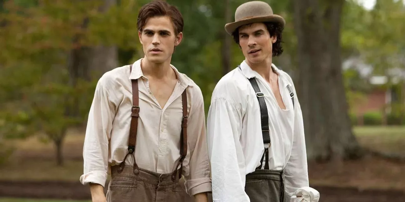 Stefan and Damon from the Vampire Diaries