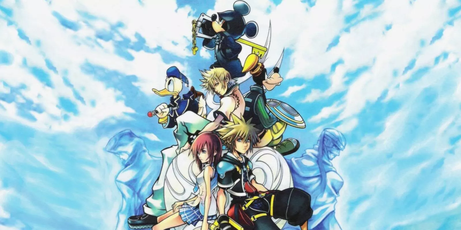 Cover art featuring the main characters of Kingdom Hearts II.