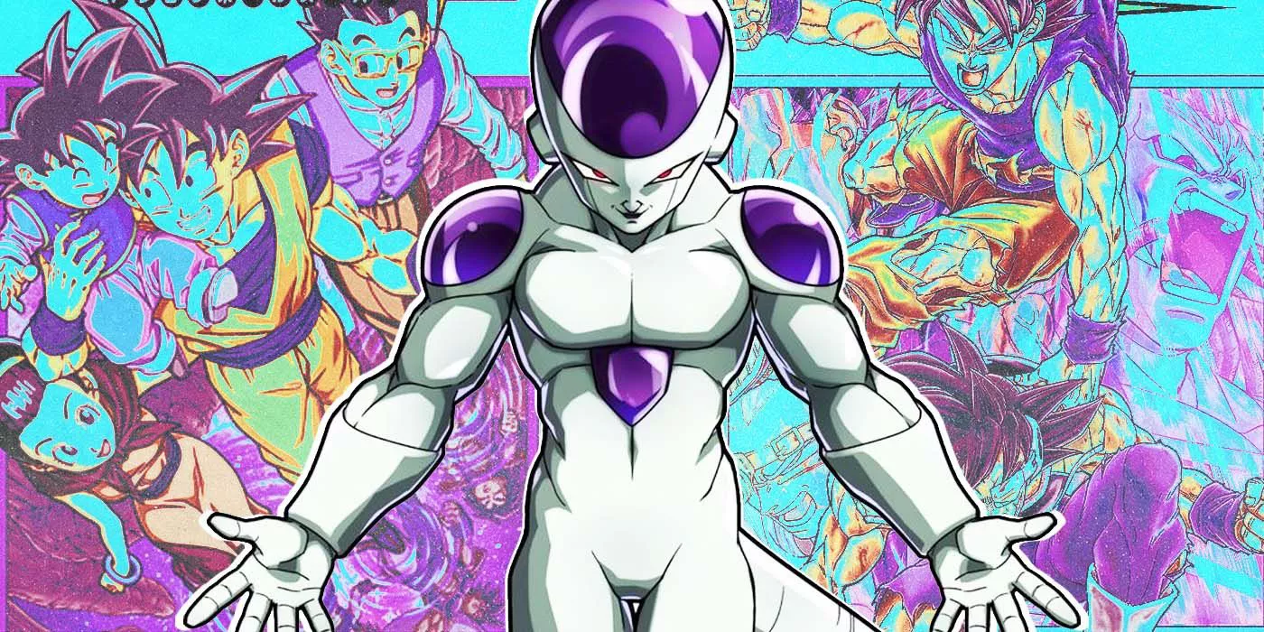 First Form Frieza in his floating ship in Dragon Ball Z