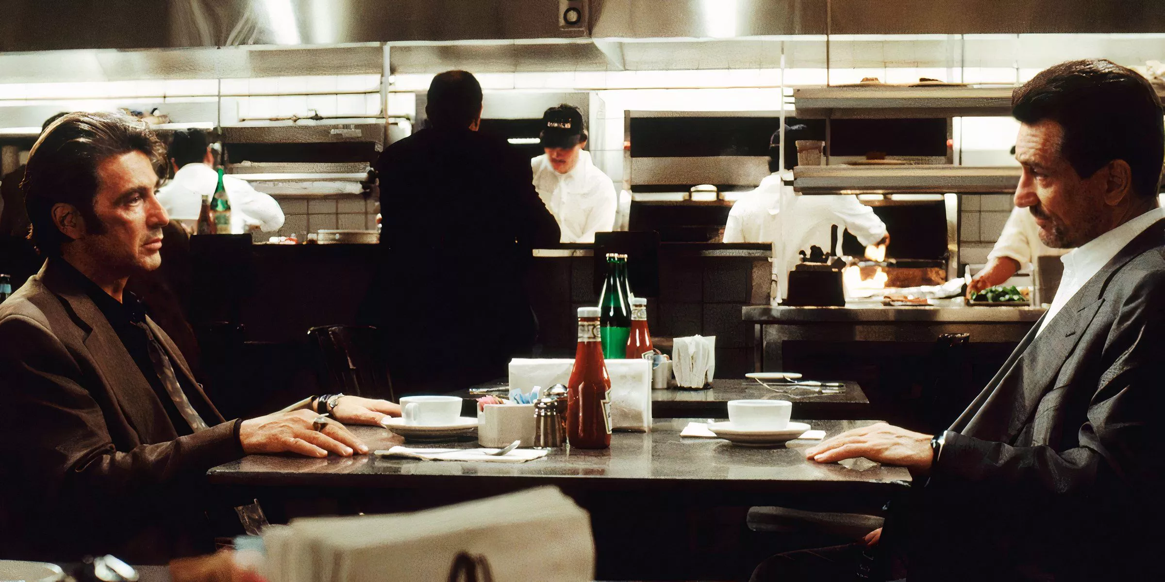 La famosa escena de la cafetería en la película Heat