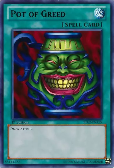 Pot of Greed en el Yu-Gi-Oh! TCG/OCG.