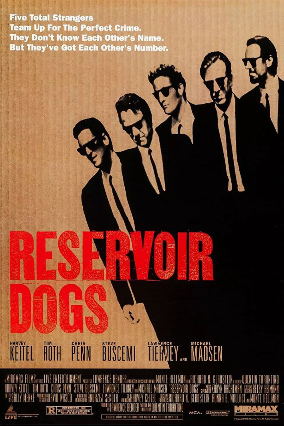 Reservoir Dogs Movie Poster