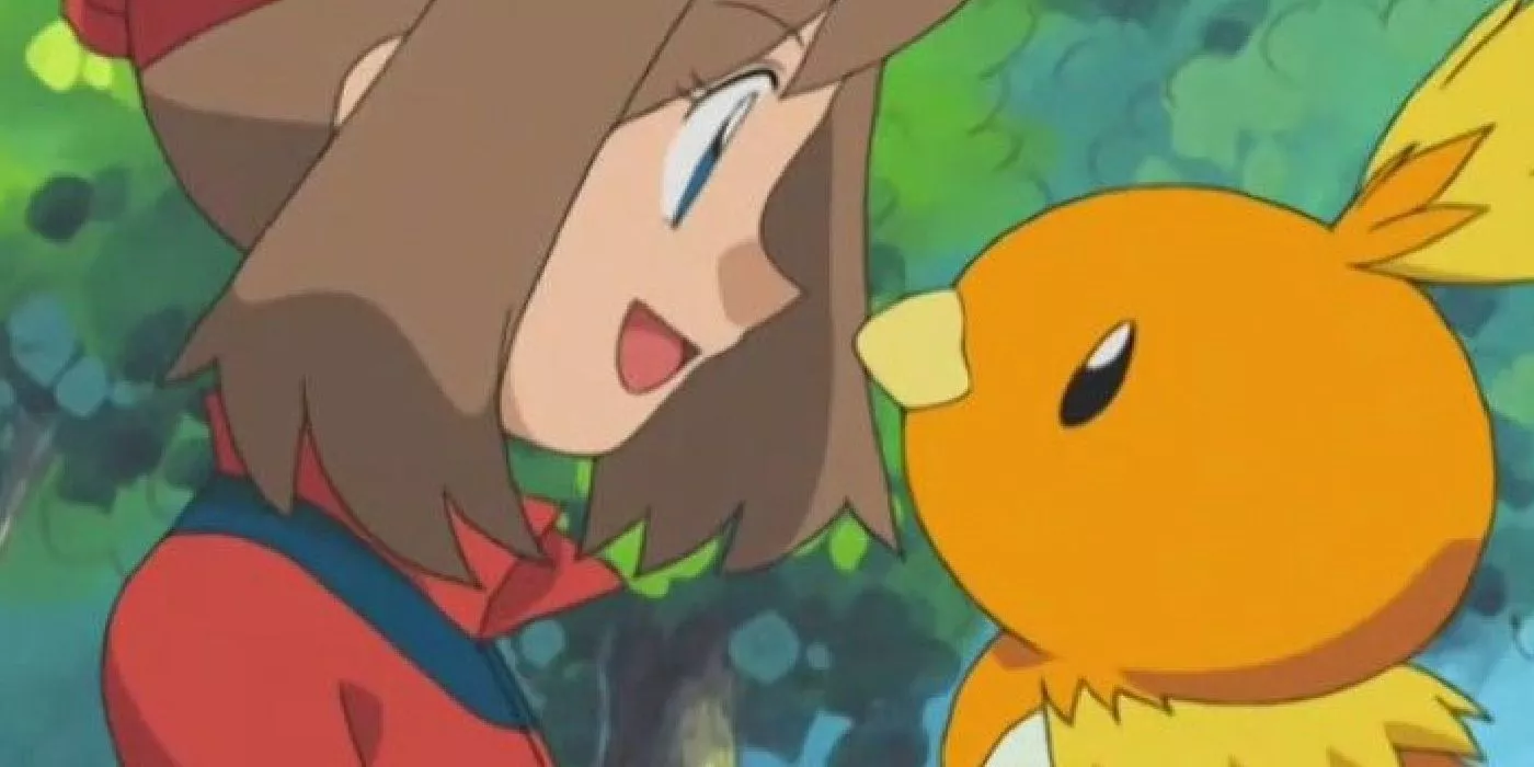 May and Torchic - Pokemon