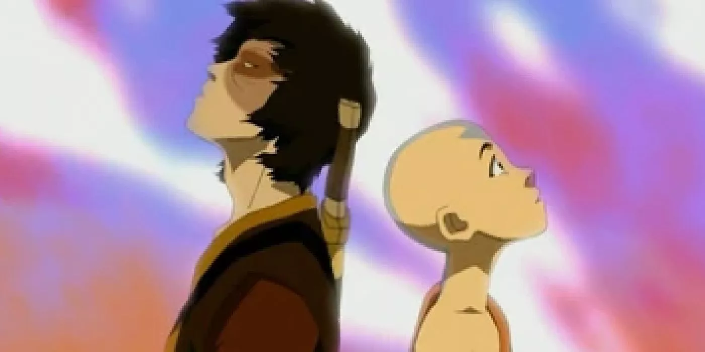 Aang and Zuko learn firebending from the dragons - Avatar: The Last AIrbender